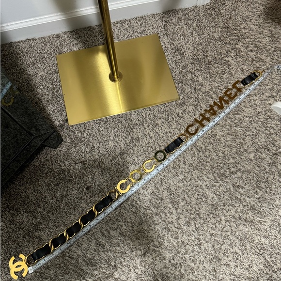 Vintage Chanel 93P large letter logo runway belt 🔥🔥🔥🔥 - Picture 14 of 14